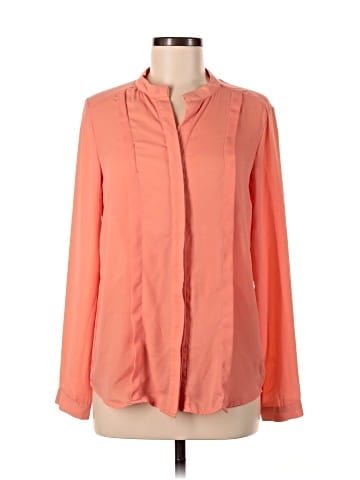 Buttons Long Sleeve Blouse (view 1)