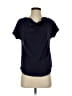 Lands' End Blue Short Sleeve Turtleneck Size XS - photo 1