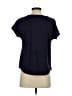 Lands' End Blue Short Sleeve Turtleneck Size XS - photo 2