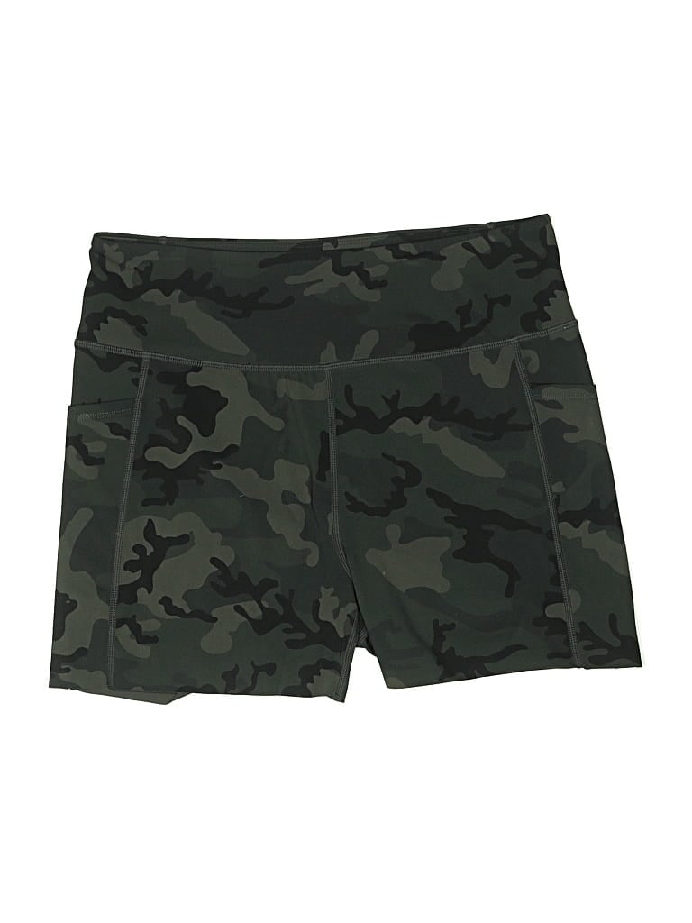 Pre-owned Zyia Active Athletic Shorts In Green