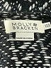 Molly Bracken Black Gray Poncho Size XS - photo 7