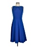AB Studio Solid Blue Cocktail Dress Size 2 - photo 1
