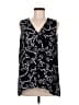 Fever 100% Polyester Black Sleeveless Blouse Size M - photo 1