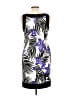 AB Studio Tropical Purple Cocktail Dress Size 10 - photo 2