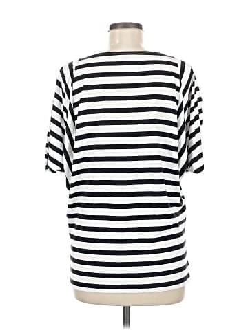 Lafayette 148 New York 3/4 Sleeve T-Shirt (view 2)