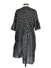 CAARA Polka Dots Black Gray Casual Dress Size S - photo 2