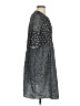 CAARA Polka Dots Black Gray Casual Dress Size S - photo 4
