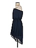 Express 100% Polyester Solid Blue Cocktail Dress Size XS - photo 5