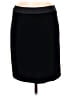 JS Collections Solid Black Casual Skirt Size 8 - photo 1