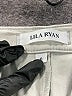 Lila Ryan Solid Silver Casual Pants Size 6 - photo 6