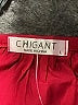 Chigant Red 3/4 Sleeve Blouse Size L - photo 6