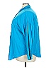Torrid Blue 3/4 Sleeve Button-Down Shirt Size 3X Plus (3) - photo 5