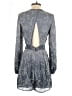 BCBGMAXAZRIA 100% Polyester Paisley Gray Romper Size XS - photo 2