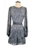BCBGMAXAZRIA 100% Polyester Paisley Gray Romper Size XS - photo 1