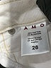AMO Ivory Jeans Size 26 waist - photo 8