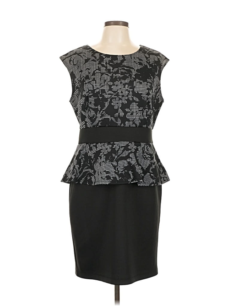 Pre-owned Aa Studio Aa Cocktail Dress In Black