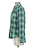Kuhl 100% Polyester Plaid Teal Long Sleeve Blouse Size XS - photo 5