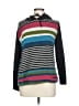 Assorted Brands Stripes Black Pullover Sweater Size L - photo 1