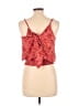 Nine Britton 100% Polyester Red Sleeveless Top Size L - photo 2
