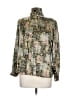 Nicola 100% Polyester Print Green Long Sleeve Blouse Size 10 - photo 1