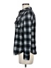 Eden & Olivia Plaid Black Long Sleeve Blouse Size S - photo 5