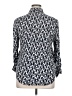 Autograph Print Blue 3/4 Sleeve Blouse Size 16 - photo 2