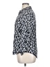 Autograph Print Blue 3/4 Sleeve Blouse Size 16 - photo 5