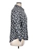Autograph Print Blue 3/4 Sleeve Blouse Size 16 - photo 4