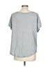 Fabletics Gray Short Sleeve T-Shirt Size L - photo 2