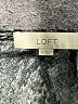 Ann Taylor LOFT 100% Polyester Gray 3/4 Sleeve Blouse Size M - photo 7