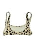 Triangl Animal Print Ivory Swimsuit Top Size S - photo 2