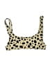 Triangl Animal Print Ivory Swimsuit Top Size S - photo 1