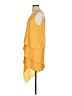 Chris Gramer 100% Polyester Solid Yellow Cocktail Dress Size Sm (1) - photo 5