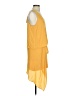 Chris Gramer 100% Polyester Solid Yellow Cocktail Dress Size Sm (1) - photo 4