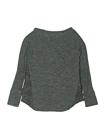 Green Soda Long Sleeve Henley (view 2)