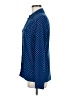 MICHAEL Michael Kors Polka Dots Blue Long Sleeve Blouse Size M - photo 5