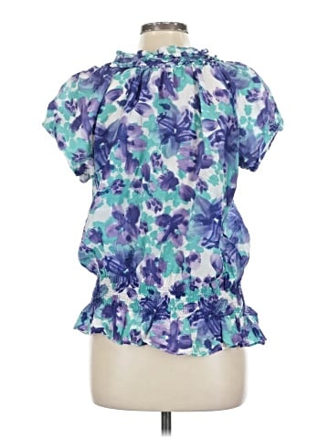 Allen B. by Allen Schwartz Short Sleeve Blouse (view 2)