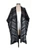 Molly Bracken Black Gray Poncho Size XS - photo 1