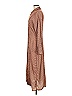 Zara 100% Polyester Brown Pink Casual Dress Size M - photo 5