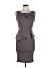 Assorted Brands Gray Cocktail Dress Size 10 - photo 1