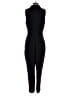 H&M 100% Polyester Solid Black Jumpsuit Size 8 - photo 2