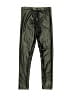 Zara Metallic Green Track Pants Size 7 - photo 2