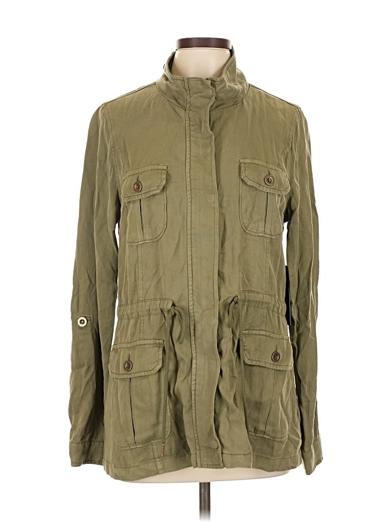 Pre-owned Black Label By C'est Toi Jacket In Green