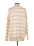 Unbranded Stripes Tan Pullover Sweater Size S - photo 2