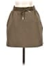 Assorted Brands Solid Green Tan Casual Skirt Size S - photo 1
