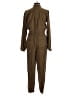 Banana Republic Solid Brown Tan Jumpsuit Size 0 - photo 2