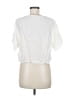 Everlane 100% Cupro Ivory Short Sleeve Blouse Size 8 - photo 2