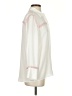 Zara Ivory Long Sleeve Blouse Size XS - photo 4