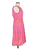 Tocca Color Block Pink Cocktail Dress Size 12 - photo 4