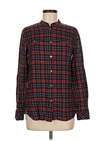Gerard Darel Long Sleeve Button-Down Shirt (view 1)